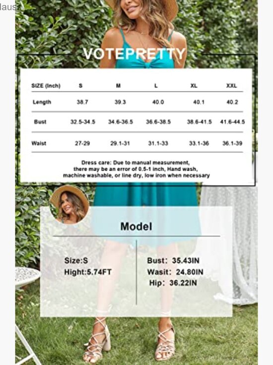 V-Neck Sleeveless Midi Dress with Pockets, Adjustable Straps, Floral Print - Picture 4 of 7